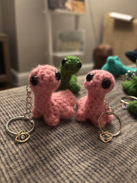 Mini Dino Keychain
